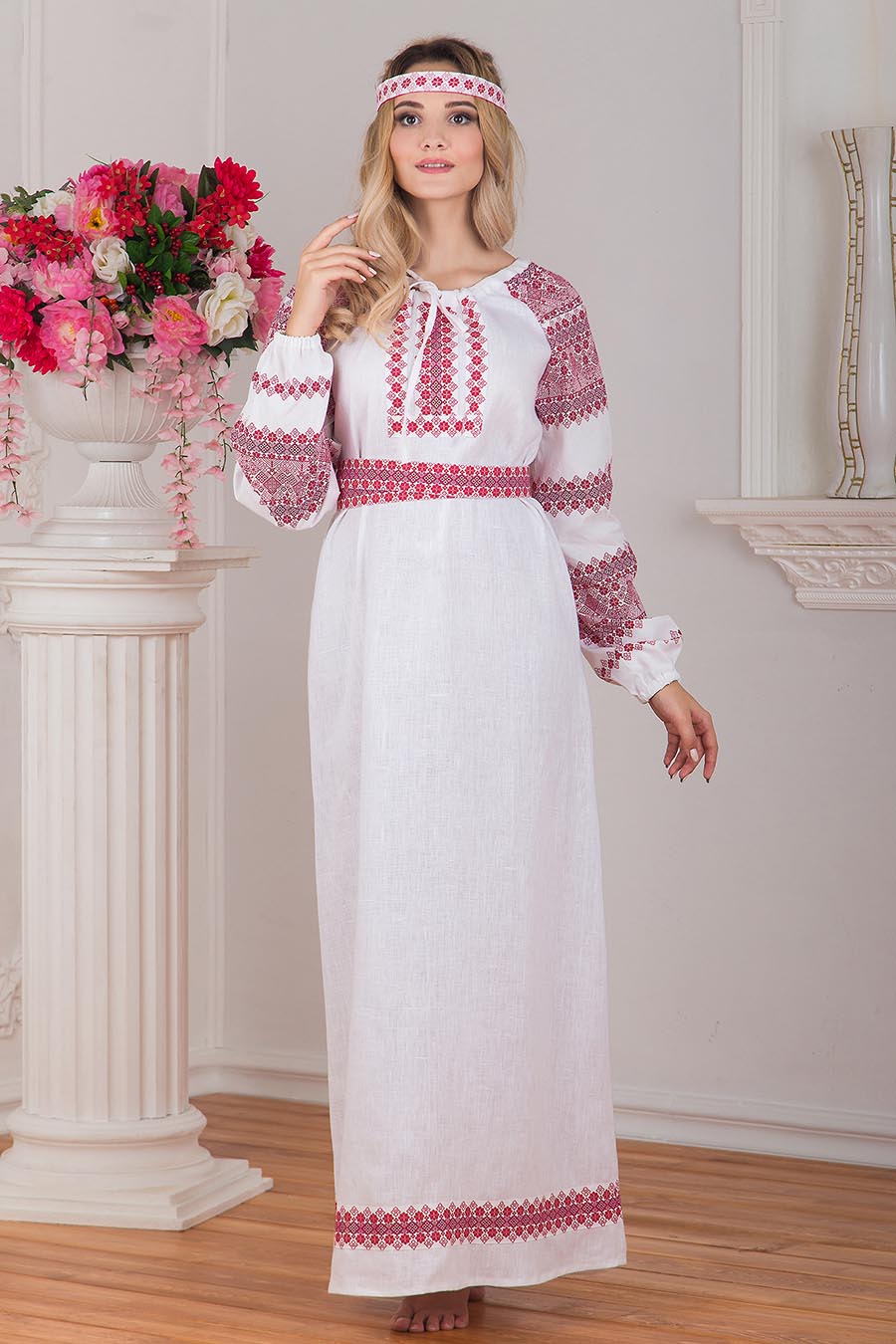 A playful frame from Women in Slavic costumes — online in Bandung